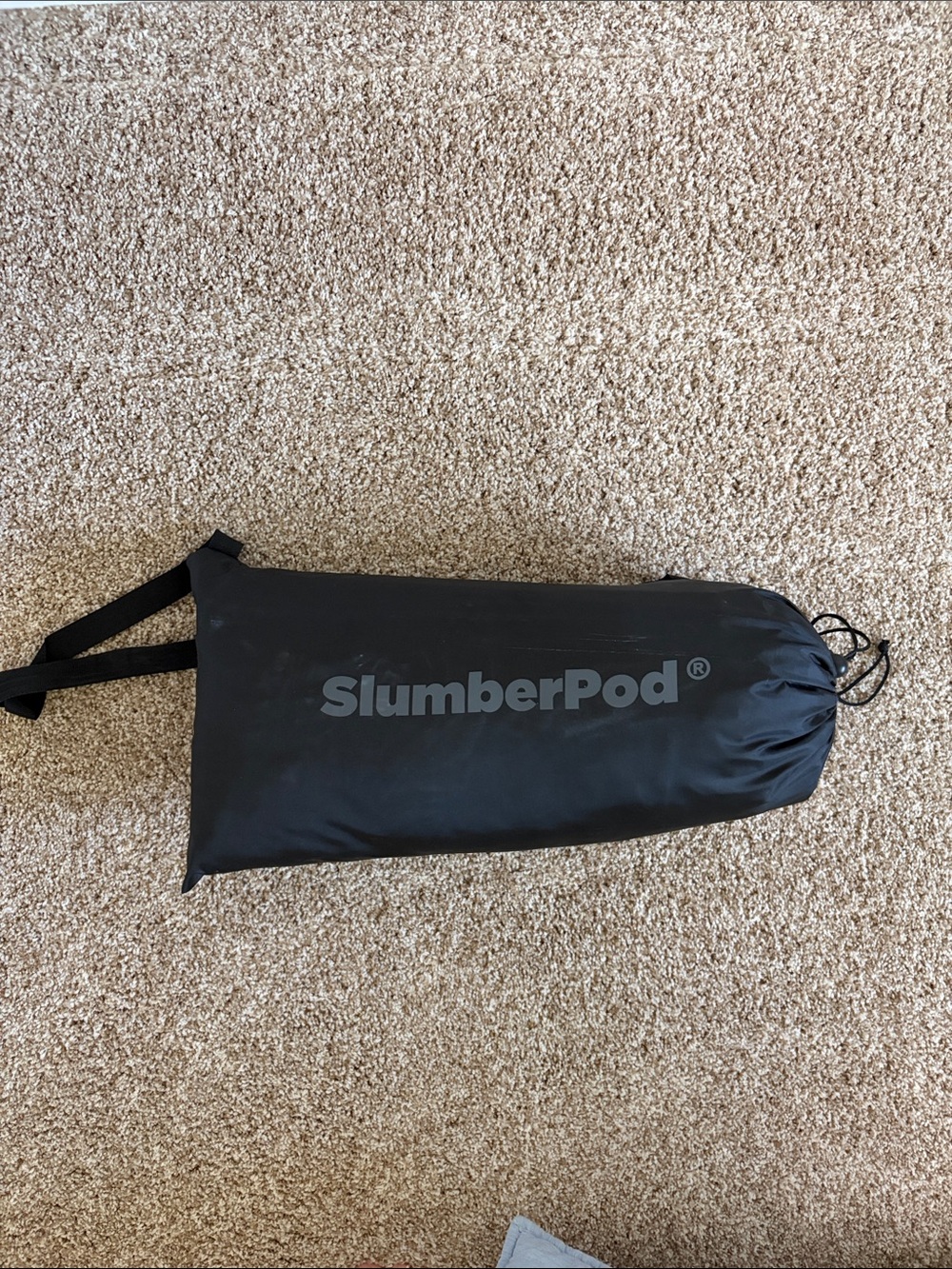 Black SlumberPod Sleep Privacy Pod for Travel